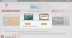Desktop Screenshot of dubaitrade.ae